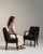 Early 20th Century Empire Red Wood Pair of Club Chairs For Sale - Image 12 of 12