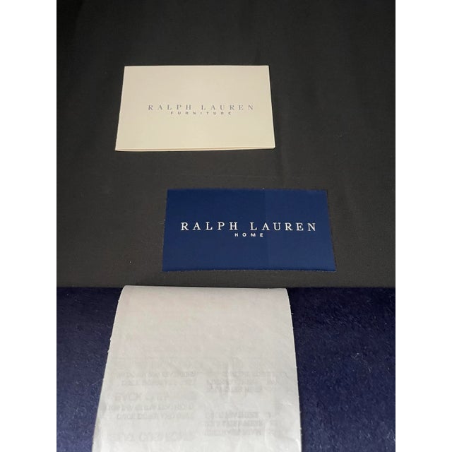 Navy Blue Ralph Lauren Home Art Deco Style Modern Metropolis Club Chair For Sale - Image 8 of 12