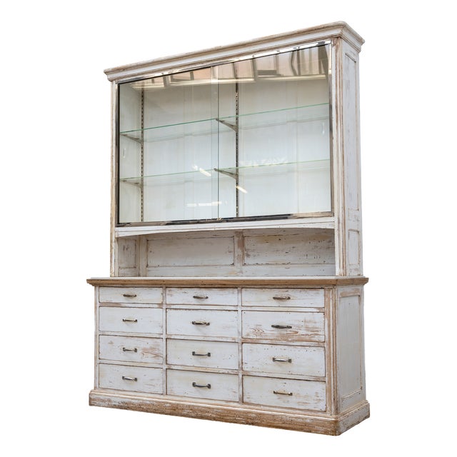 Antique Early 20th Century Pastry Shop Display Case, France For Sale