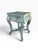 Pair of Ming Style Faux Jade Chinese Side Tables.