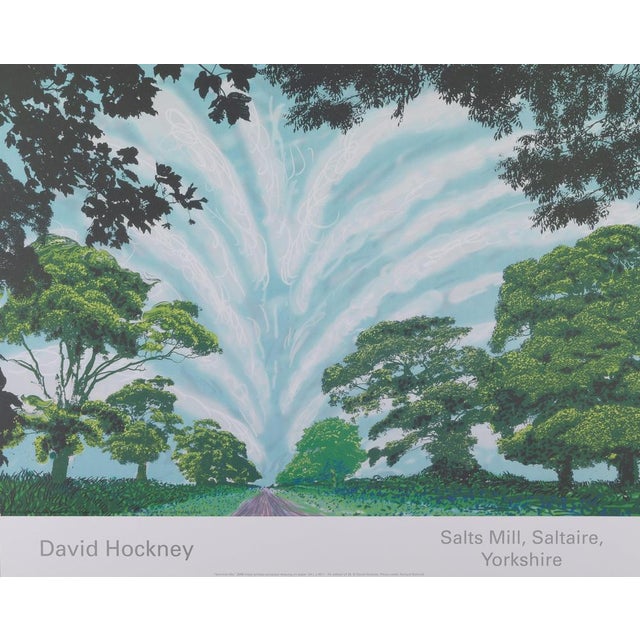 Summer Sky Poster after David Hockney For Sale - Image 6 of 6