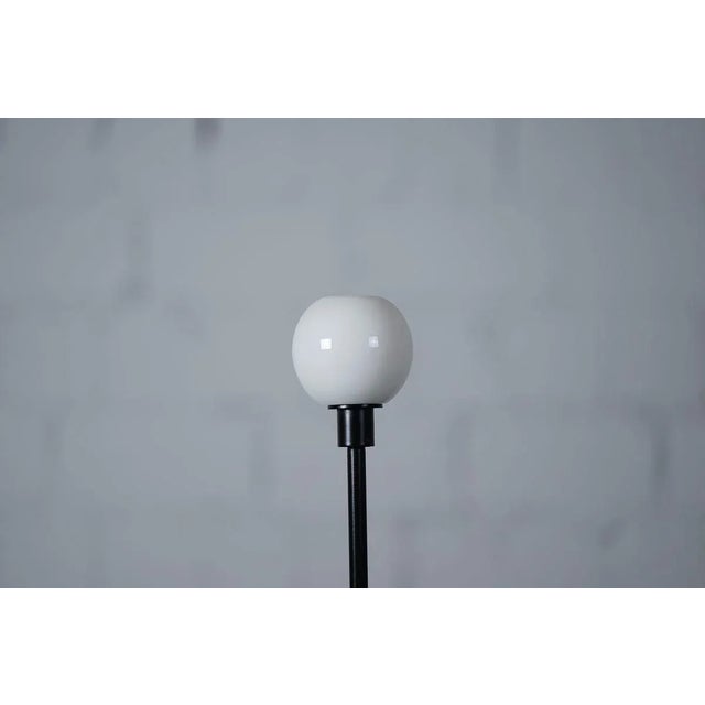 Minimalistic Murano Floor Lamp by Alfredo Barbini for Barbini, 1983 For Sale - Image 6 of 10