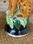 Vintage Regency Leopard Figural Ceramic Candlestick Holders Manner of Lynn Chase-Pair For Sale - Image 10 of 12