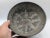 Gray Late 20th Century Handcrafted Studio Pottery Blue Gray Glaze Speckled Pedestal Bowl Signed For Sale - Image 8 of 12