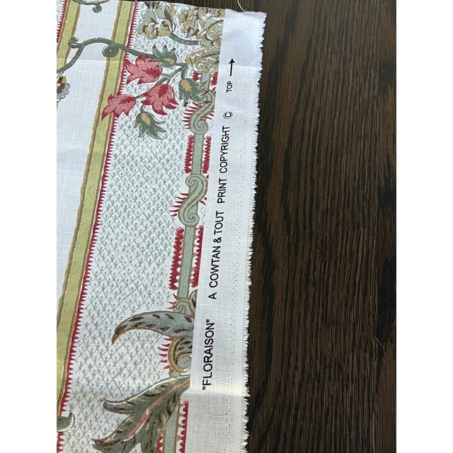 Transitional Remnant Cowtan & Tout Floraison For Sale - Image 3 of 4