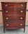Wood Mid 20th Century Federal Hepplewhite Style Mahogany Chest of Drawers For Sale - Image 7 of 10