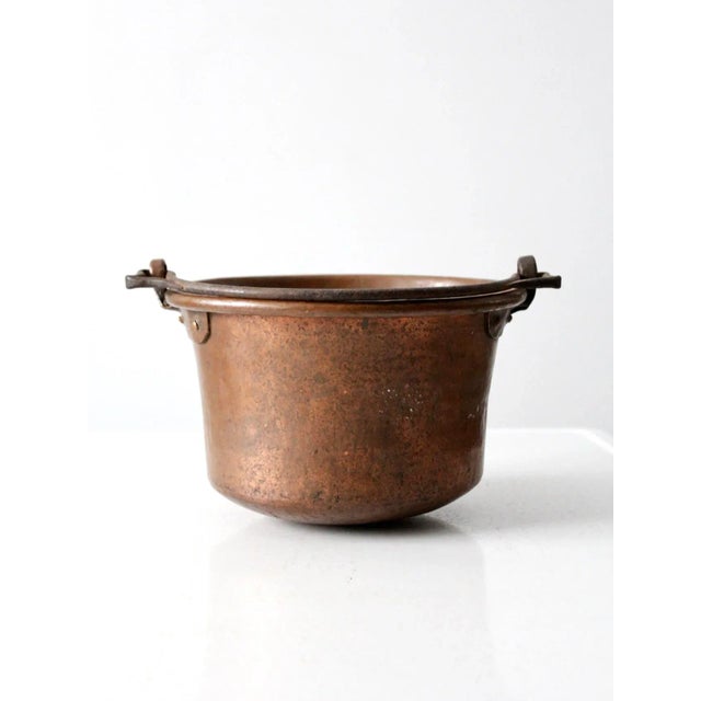 19th Century Antique Copper Hearth Pot For Sale - Image 5 of 12