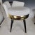 Stylish swivel vanity stool designed by Paul Frankl in the 1950s. This piece is attributed to Paul Frankl. Thus far no...