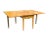 Late 20th Century Vintage Federal Style Tiger Maple Gateleg Dining Table With Bold Grain and Large Drawer For Sale - Image 9 of 12