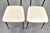 Mid-Century Brass, Metal and White Fabric High-Backed Chairs, Italy, 1950s, Set of 2 For Sale - Image 14 of 18