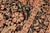 1990s Floral 1990's Pak-Persian Black/Red Wool Rug - 6'1'' X 9'4'' For Sale - Image 5 of 9