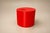 1970s Jorge Zalszupin, Paulo Jorge Pedreira and Oswaldo Mellone “Eva” Ice Bucket in Red Plastic, Brazil For Sale - Image 12 of 18
