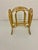 Vintage Mid-Century Modern Bentwood Rattan and Bamboo Magazine Rack. For Sale - Image 4 of 12