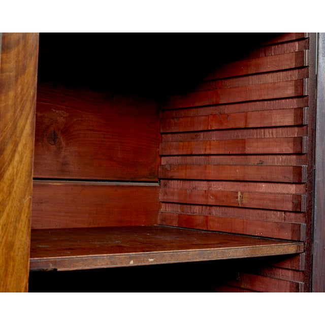 Glass Mid-19th Century Breakfront Bookcase, 1847 For Sale - Image 7 of 10