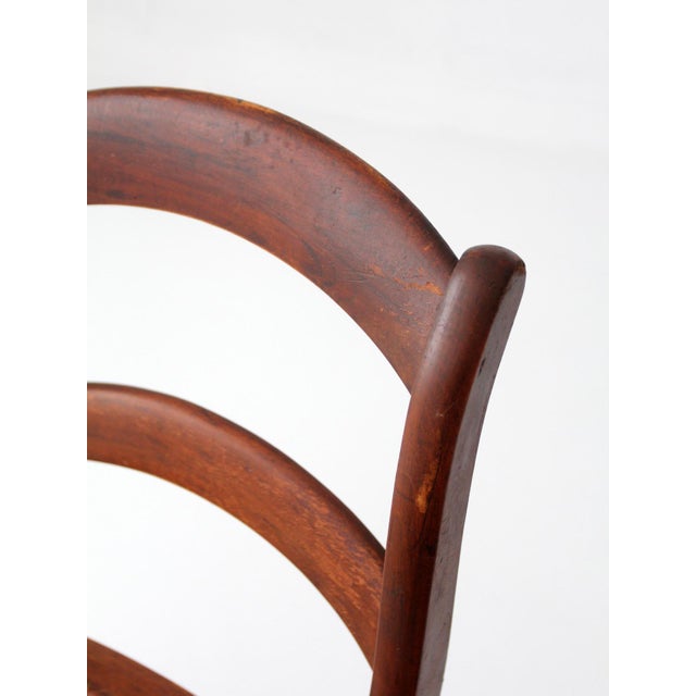Antique Cane Seat Dining Chairs Set of 3 For Sale - Image 9 of 14