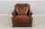 1990s Stickley Tufted Back Leather Chair & Ottoman For Sale - Image 5 of 18