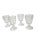 This set of 4 antique Baccarat Arabesque goblets is a celebration of French crystal artistry and timeless luxury. Produced...
