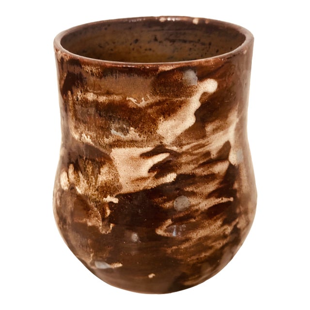William Staite Murray Ceramic Vase 1950s Handmade Pottery Mid Century Modern For Sale