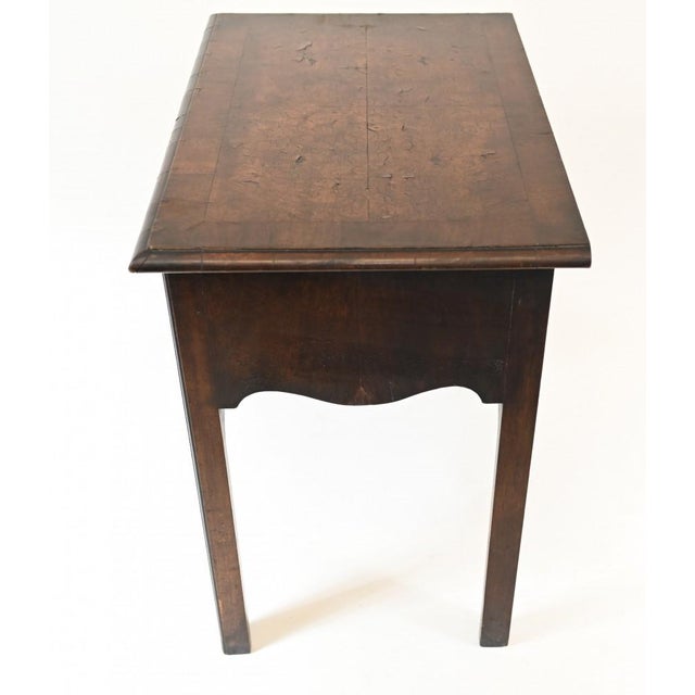 Wood Queen Anne Elm Wood Table, 1820s For Sale - Image 7 of 10