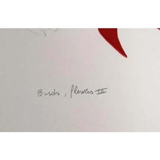 This Intaglio etching with Aquatint was created by Egyptian American artist, Mireille Kramer, in 1980. It is titled...