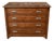 Art Nouveau Chest of Drawers in Mahogany with Marble, 1890s For Sale