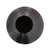 Contemporary Chiseled Black Bell Vase- Small For Sale - Image 3 of 8