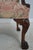 Pair Chippendale Paw Feet Newly Upholstered Armchairs For Sale - Image 10 of 18