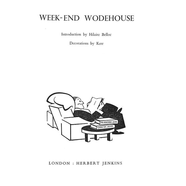 Traditional "Week-End Wodehouse" 1951 Wodehouse, p.g. For Sale - Image 3 of 9