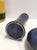 Postmodern Blue and Yellow Glazed Vase and Bottles attributed to Parravicini, 1970s, Set of 3 For Sale - Image 12 of 15