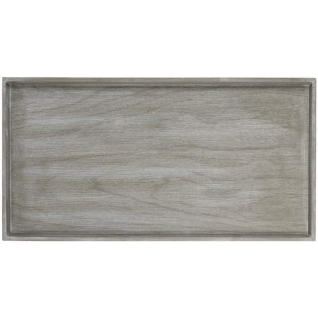 Coffee Table With Tray Top in Slate Grey For Sale - Image 4 of 8