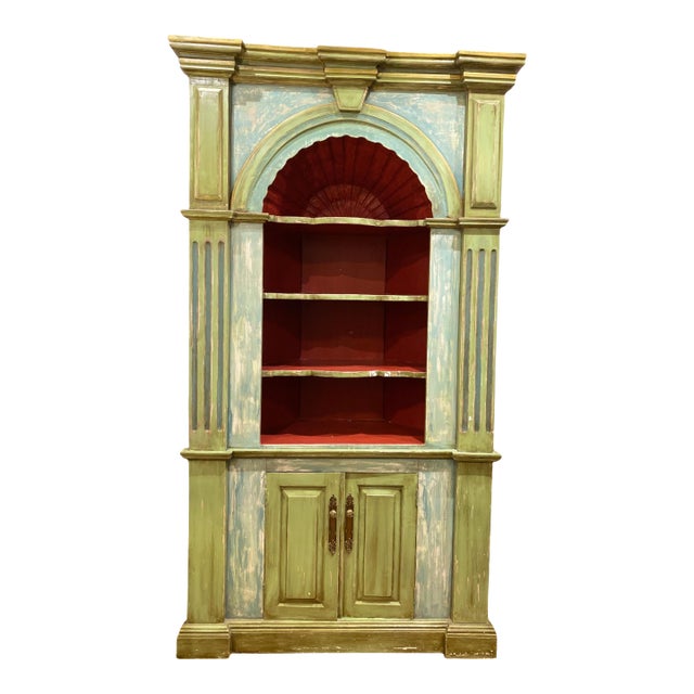 Antique French Country Corner Cabinet For Sale