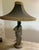 Greige Vintage Continental Art Company Greek / Roman Style Figural Lamps " High to the Finial. For Sale - Image 8 of 11