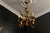 Mid-Century Hollywood Regency Chandelier with Cattail Motifs, 1950s For Sale - Image 6 of 18