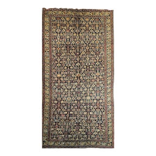 19th Century Caucasian Karabagh Gallery Rug in Allover Geometric Pattern For Sale