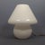 Mushroom Table Lamp in White Murano Glass, 1970s For Sale - Image 11 of 11