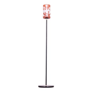 Mid-Century Floor Lamp in Steel, Czechia, 1960s For Sale