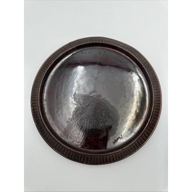Vintage George Jones Inspired Extra Large Majolica Cheese Dome For Sale - Image 9 of 11