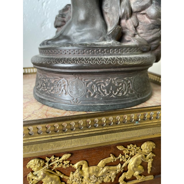 Metal Antonin Mercié 1845 - 1916 French David Le Vainqueur (David the Conqueror) For Sale - Image 7 of 12