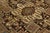 19th Century Antique Serapi Heriz Rug With Geometric Medallion in Camel For Sale - Image 12 of 12