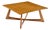 Restored Mid-Century Modern Heywood Wakefield 392 G Wheat Finish Coffee Table For Sale
