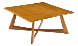 Restored Mid-Century Modern Heywood Wakefield 392 G Wheat Finish Coffee Table