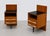 Pair of Mid Century Modern Floating Nightstands + Black Glass Tops by Mojmir Pozar for Up Zavody, C. 1950s For Sale - Image 10 of 14