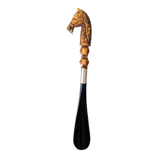Hermes Style Equestrian Horse Shoe Horn For Sale