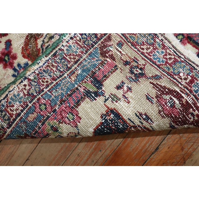 Early 20th Century Mini Size Zabihi Collection Persian Pictorial Rug - 1'7" x 1'10" For Sale - Image 4 of 6