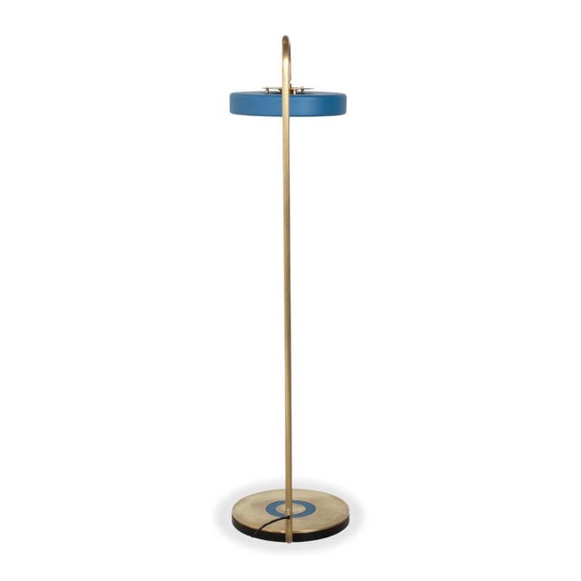 Revolve Floor Lamp Gold from Bert Frank For Sale - Image 16 of 18