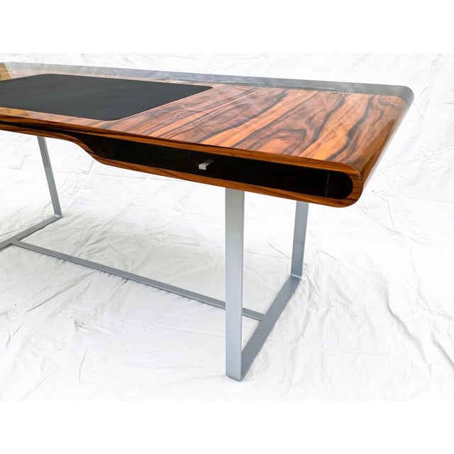 Contemporary Little Shanghai Desk in Rosewood by Aymeric Lefort For Sale - Image 3 of 15