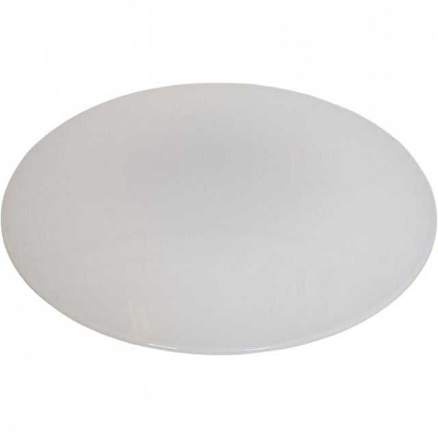Arne Jacobsen Eklipta outdoor wall lamp with a 35 cm diameter glass shade and an aluminium back. The lamp is from the...