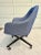 1970's Max Pearson for Knoll Newly Reupholstered Executive Desk Chair For Sale - Image 10 of 12