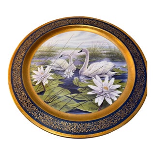 Pickard Limited Edition Collector Plate "American Panther" by James Lockhart, #1525/2000. For Sale