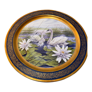 Pickard Limited Edition Collector Plate "American Panther" by James Lockhart, #1525/2000.